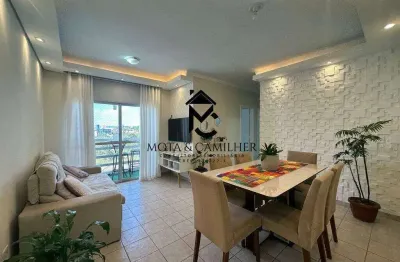 Apartamento com sacada e 3 dormitórios à venda na av. itália, taubaté