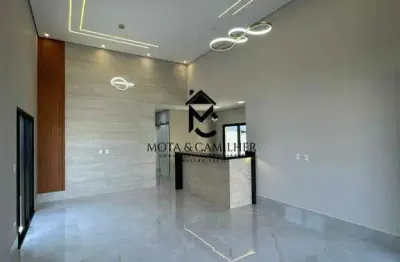 Casa nova, térrea à venda no condomínio ouroville em taubaté