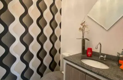 Apartamento mobiliado e com sacada gourmet à venda em taubaté.