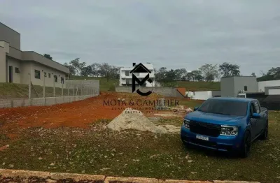 Terreno em condomínio fechado à venda na Rua Lázaro de Paula Santos, Chácaras Cataguá, Taubaté