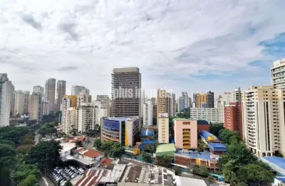 Vila nova conceição - andar alto - 358,67m²au 4 suites 4 gar