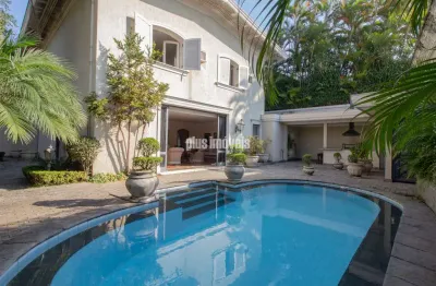 Jardim guedala 545,0m²ac - 680,0m²área de terreno 4 suítes, 6 vagas, piscina, churrasqueira quintal