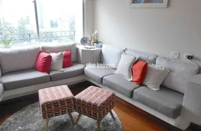 Apartamento c/130m² c/03 dorms (01 ste) lavabo sala p/02 ambs. Coz.a.serv c/arms, 02 vagas