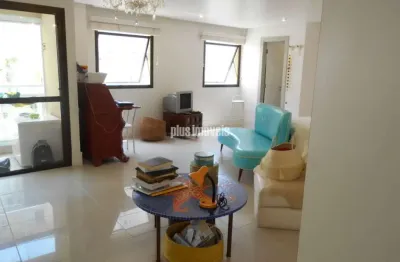Apartamento tipo loft com sala/dormitorio/cozinha americana/banheiros/sacada fec vidros, 02vgs+dep