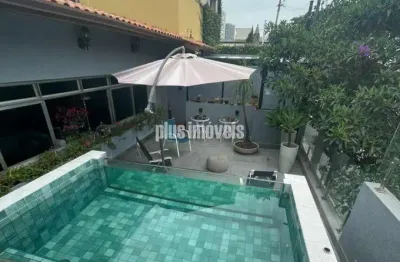Linda e ampla casa com piscina na vila sônia - segurança 24 horas - 219 m2
