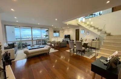 Abaixo da avaliação! cobertura espetacular em condomínio clube - 330,0m² 3 suítes, 3 garagem