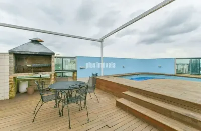Villaggio panamby -  cobertura com linda com vista panorâmica - 369,91m² 4 suítes, 4 gar.