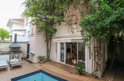 Casa em condomínio com 252,0m²ac - 4 suítes  3 garagem - área gourmet e piscina