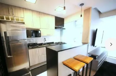 Apartamento semimobiliado à venda, chácara sto. antonio, 51 m², 2 dorms. (1 suíte), ar condicionado
