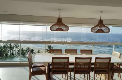 Cobertura rivieira de são lourenço, de frente para a praia,vista deslumbrante  mobiliada.