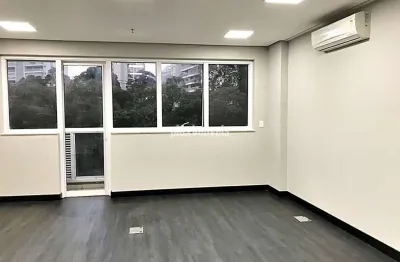 Conjunto comercial próximo ao shopping jd. sul e morumbi town  42,34m² - 2 gar -