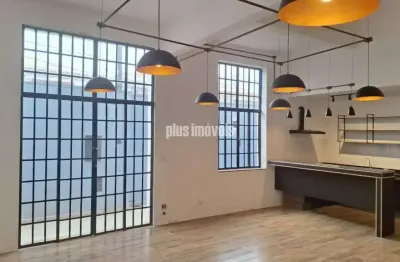 Loft moderno para locação, amplo, iluminado e cheio de estilo