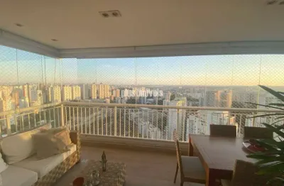 Região portal do morumbi , apartamento mobiliado, com ar condicionado, 4 vagas