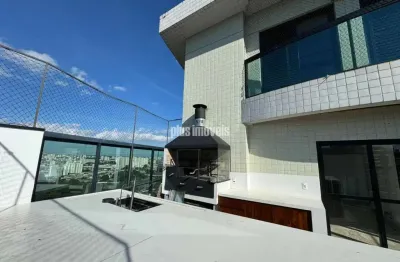 Villaggio panamby -  cobertura com linda com vista panorâmica - 300,0m² 4 suítes, 4 gar.