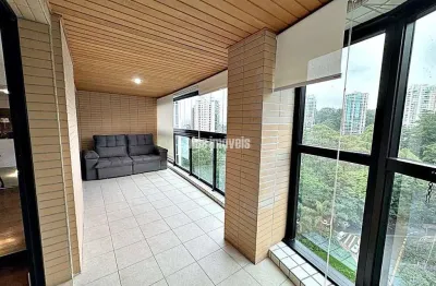 Villaggio panamby -  160,78m²au  - 3 suítes, 3 gar - living amplo voltado para o bosque.