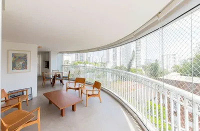 Apartamento dos sonhos  para venda em vila sofia com 4 quartos, sendo 4 suítes, 246m²