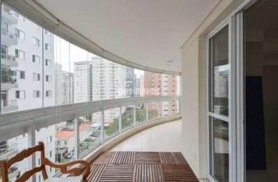 Excelente apartamento  para venda em moema - com 3 quartos, sendo 3 suítes, 124m²