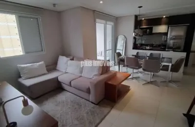 Vila olimpia apartamento semi mobiliado, andar alto face norte 2 vagas