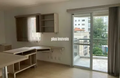 Studio para locação, morumbi, perto 2 shoppings, 34 m², 1 vaga