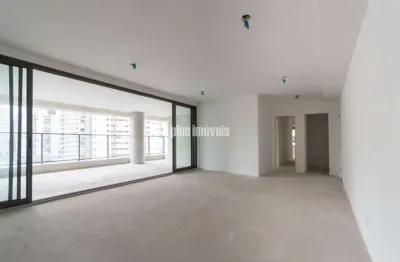 Apartamento  para venda em brooklin paulista com 4 quartos, sendo 4 suítes, 209m²
