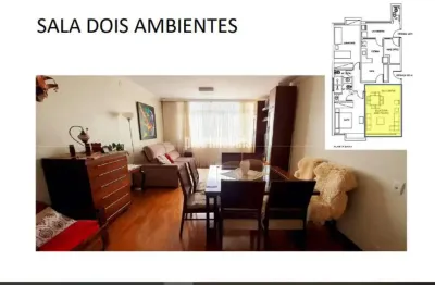 Apto 92m2, vila mariana, reformado ,2 dormitórios sendo 1 suite , 1 vaga , 500 metro santa cruz