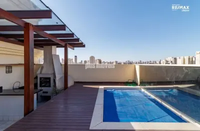 Cobertura contemporânea com vista ampla e livre eternamente no alto da lapa!