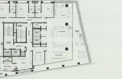 Apartamento a venda no itaim bibi com conceito de mansão suspensa