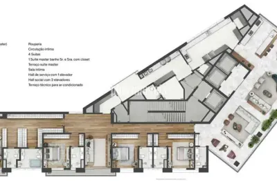 Apartamento com 4 quartos à venda na avenida cidade jardim, 993, itaim bibi, são paulo, 472 m2 por r$ 25.486.000