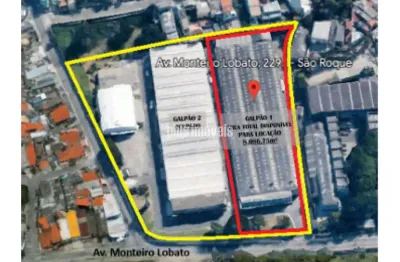 Galpão comercial - facil acesso pela dutra - 8.100m²ac   7.000at