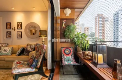 Apartamento com 4 quartos à venda na Rua Canário, 755, Moema, São Paulo
