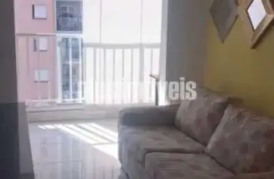 Apartamento com 1 dormitorio 33 mts, varanda fechada com vidro