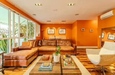 Apartamento alto padrão no itaim bibi 3 suítes, mobiliado, com elevador privativo