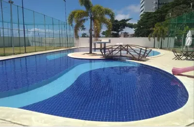 Apartamento com 3 quartos suíte à beira mar do janga com lazer completo
