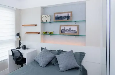Apartamento com 1 quarto para morar ou investir com lazer completo e uma localização paradisíaca