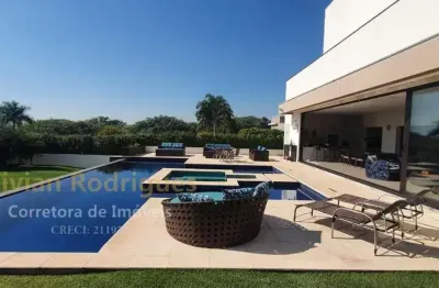 Casa em condomínio para venda em porto feliz, fazenda alvorada, 5 dormitórios, 5 suítes, 8 banheiros, 4 vagas