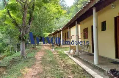 Ampla área, 250.000 m² já com chalés para camping, pousada, hotel, etc....