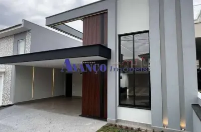 Casa térrea com fino acabamento no condomínio terras de genova