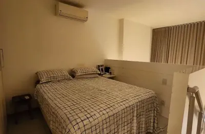 Aquarius residence -excelente    loft  duplex decorado e mobiliado,..