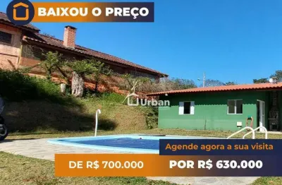 Chácara com 2 dormitórios à venda, 2700 m² por r$ 630.000,00 - remanso ii - vargem grande paulista/sp