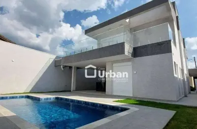 Casa com 3 dormitórios à venda, 260 m² por r$ 1.650.000,00 - vargem grande paulista - vargem grande paulista/sp