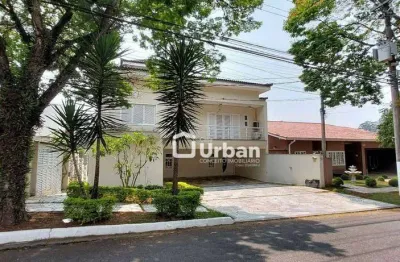 Casa com 4 quartos para alugar, 400 m² por r$ 12.000/mês - granja viana - são paulo ii - cotia/sp