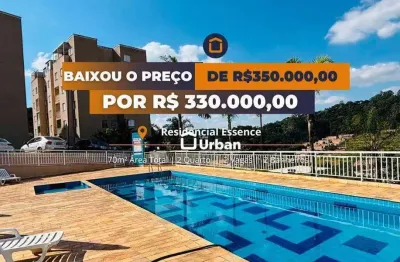 Apartamento com 3 dormitórios à venda, 70 m² por r$ 330.000,00 - jardim nova vida - cotia/sp