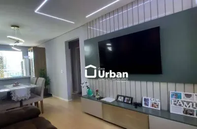 Apartamento com 2 dormitórios para alugar, 47 m² por r$ 2.000,00/mês - jardim sandra - cotia/sp