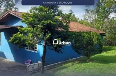 Chácara com 2 dormitórios à venda, 3365 m² por r$ 420.000,00 - jardim camargo (canguera) - são roque/sp