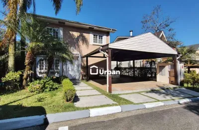 Casa com 4 dormitórios para alugar, 200 m² por r$ 10.926,00/mês - bosque do vianna - cotia/sp