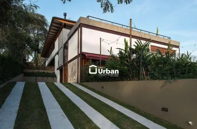 Casa com 3 dormitórios para alugar, 400 m² por r$ 16.000/mês - patrimônio do carmo - são roque/sp