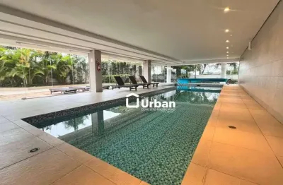 Apartamento com 1 dormitório, 28 m² - venda por r$ 360.000,00 ou aluguel por r$ 3.200,00/mês - granja viana - cotia/sp