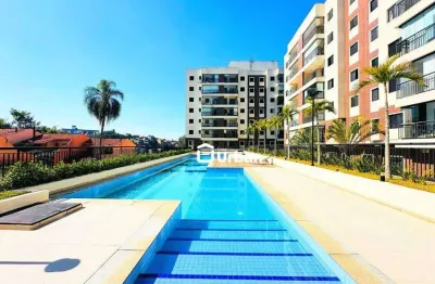 Apartamento com 2 dormitórios, 55 m² - venda por r$ 630.000,00 ou aluguel por r$ 4.300,00/mês - granja viana - cotia/sp