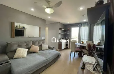 Apartamento com 3 dormitórios à venda, 64 m² por r$ 340.000,00 - jardim monte santo - cotia/sp