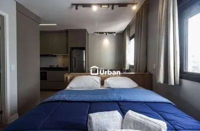 Studio com 1 dormitório para alugar, 24 m² por r$ 3.808/mês - pinheiros - são paulo/sp